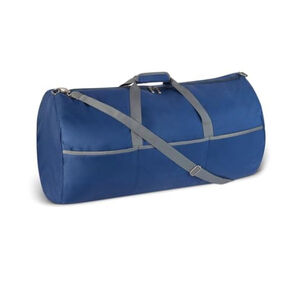 NEW Amazon Essentials Blue Gray Duffel Bag One Size